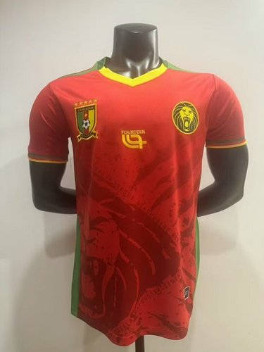 25-26 Cameroon Away Player Version Cheap Soccer Jerseys 