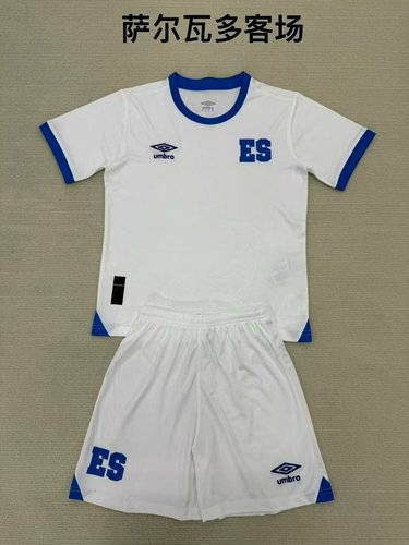25-26 Salvador Away Kids Cheap Soccer Jerseys 