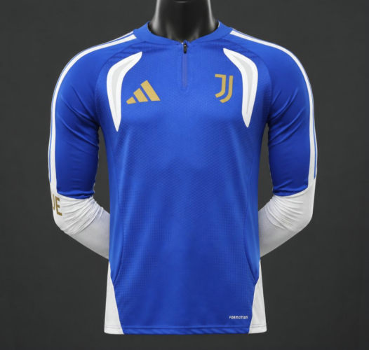Player Version 26-27 Juventus FC Blue Long Sleeve Jersey