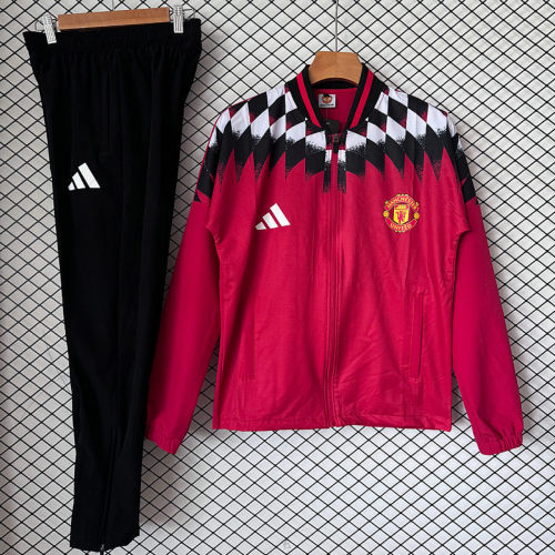 26-27 Man United Retro Windbreaker Jackets