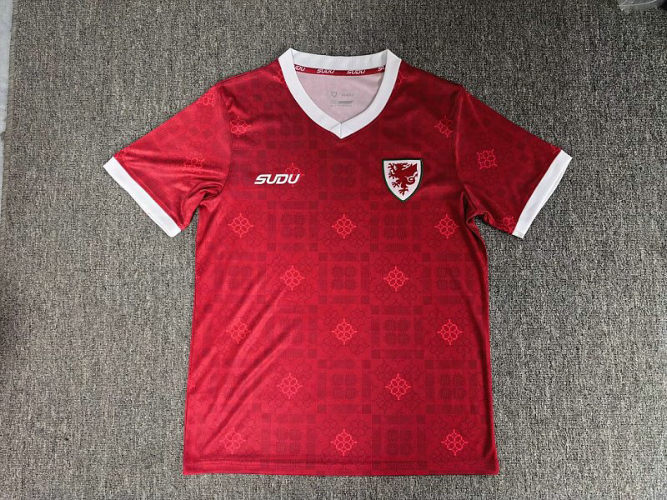 27-28 Welsh Home Soccer Jerseys