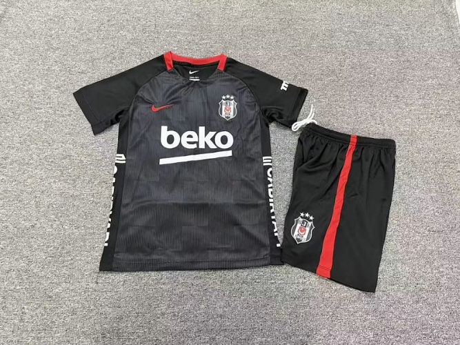 26-27 Besiktas Third Kids Soccer Jerseys and shorts