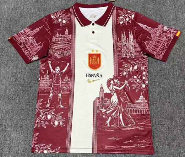 26-27 Spain Polo Soccer Jerseys