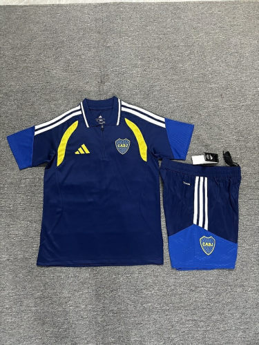 26-27 Boca Juniors Polo Training Soccer Suit