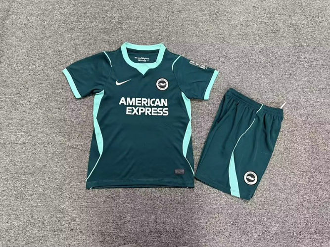 26-27 Brighton Third Kids Soccer Jerseys And Shorts