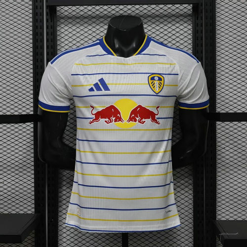 26-27 Leeds United United Home Player Version Soccer Jerseys