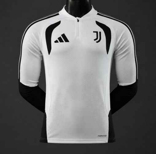 Player Version 26-27 Juventus FC White Long Sleeve Jersey
