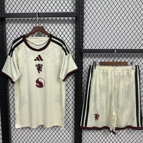 26-27 Man United Third Soccer Jerseys and shorts