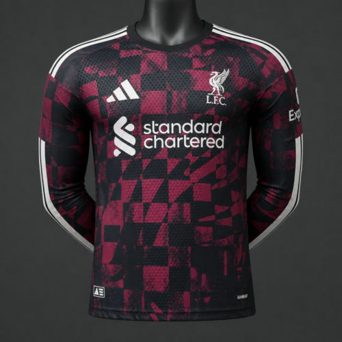 Player Version 26-27 Liverpool FC Long Sleeve Away Jersey