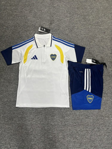 26-27 Boca Juniors Polo Training Soccer Suit