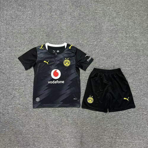 26-27 Dortmund Away Kids Soccer Jerseys